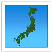 Emoji 🗾 Mappa Del Giappone su Apple iOS 10.3.