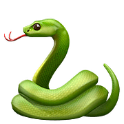 Emoji 🐍 Serpente su Apple iOS 10.3.
