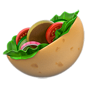 Émoji 🥙 Kebab sur Apple iOS 10.3.
