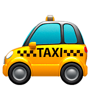 Émoji 🚕 Taxi sur Apple iOS 10.3.