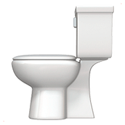 Émoji 🚽 Toilettes sur Apple iOS 10.3.