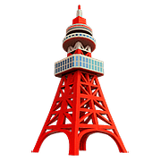 Emoji 🗼 Torre Di Tokyo su Apple iOS 10.3.