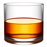 Emoji 🥃 Bicchiere Tumbler su Apple iOS 10.3.