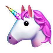 Emoji 🦄 Unicorno su Apple iOS 10.3.