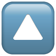 Émoji 🔼 Petit Triangle Haut sur Apple iOS 10.3.