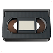 Emoji 📼 Videocassetta su Apple iOS 10.3.