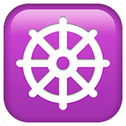 ☸️ Emoji Rueda Del Dharma en Apple iOS 10.3.