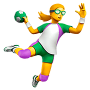 Émoji 🤾‍♀️ Handballeuse sur Apple iOS 10.3.
