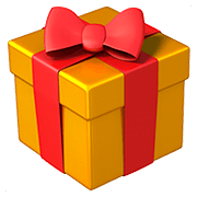 Émoji 🎁 Cadeau sur Apple iOS 10.3.