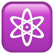 ⚛️ Emoji Símbolo De átomo na Apple iOS 11.2.