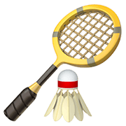 Émoji 🏸 Badminton sur Apple iOS 11.2.