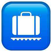 Emoji 🛄 Simbolo Del Ritiro Bagagli su Apple iOS 11.2.