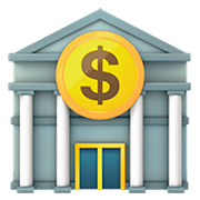 Emoji 🏦 Banca su Apple iOS 11.2.