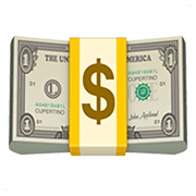Émoji 💵 Billet En Dollars sur Apple iOS 11.2.