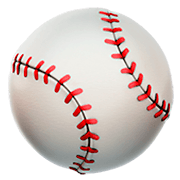 Emoji ⚾ Palla Da Baseball su Apple iOS 11.2.