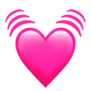 Emoji 💓 Cuore Che Batte su Apple iOS 11.2.