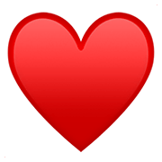 Émoji ♥️ Cœur Cartes sur Apple iOS 11.2.