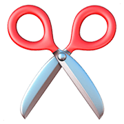 Émoji ✂️ Ciseaux sur Apple iOS 11.2.