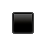 ▪️ Emoji Cuadrado Negro Pequeño en Apple iOS 11.2.
