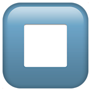Emoji ⏹️ Pulsante Stop su Apple iOS 11.2.