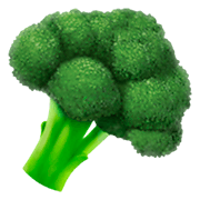 🥦 Emoji Brócoli en Apple iOS 11.2.