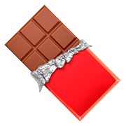 🍫 Emoji Tableta De Chocolate en Apple iOS 11.2.
