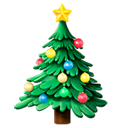 🎄 Emoji árvore De Natal na Apple iOS 11.2.
