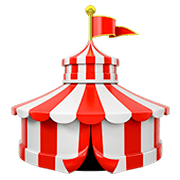Emoji 🎪 Circo su Apple iOS 11.2.
