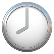 Émoji 🕗 Huit Heures sur Apple iOS 11.2.