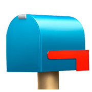 📪 Emoji geschlossener Briefkasten ohne Post Apple iOS 11.2.