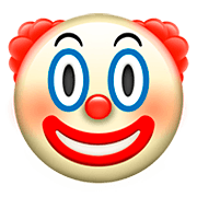 🤡 Emoji Clown-Gesicht Apple iOS 11.2.