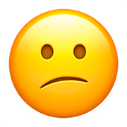 😕 Emoji Cara De Confusión en Apple iOS 11.2.