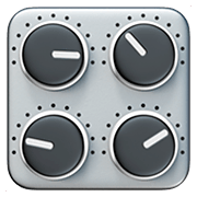 Emoji 🎛️ Manopole Di Controllo su Apple iOS 11.2.