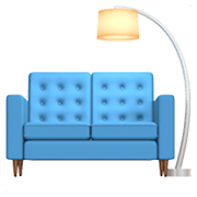🛋️ Emoji Sofa und Lampe Apple iOS 11.2.
