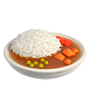 Émoji 🍛 Riz Au Curry sur Apple iOS 11.2.