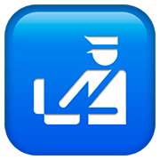 Emoji 🛃 Simbolo Della Dogana su Apple iOS 11.2.