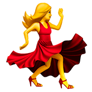 💃 Emoji Mujer Bailando en Apple iOS 11.2.