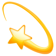 Emoji 💫 Stella Con Scia su Apple iOS 11.2.