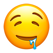 Emoji 🤤 Faccina Che Sbava su Apple iOS 11.2.