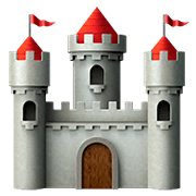 Émoji 🏰 Château sur Apple iOS 11.2.