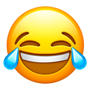 Emoji 😂 Faccina Con Lacrime Di Gioia su Apple iOS 11.2.