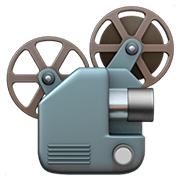 Emoji 📽️ Proiettore Cinematografico su Apple iOS 11.2.
