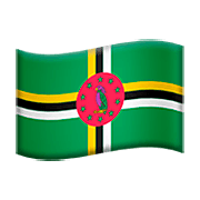 🇩🇲 Emoji Bandeira: Dominica na Apple iOS 11.2.