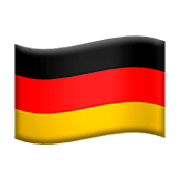 🇩🇪 Emoji Bandeira: Alemanha na Apple iOS 11.2.