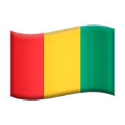 🇬🇳 Emoji Bandera: Guinea en Apple iOS 11.2.