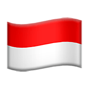 🇮🇩 Emoji Flagge: Indonesien Apple iOS 11.2.