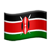 🇰🇪 Emoji Bandera: Kenia en Apple iOS 11.2.