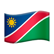 🇳🇦 Emoji Bandeira: Namíbia na Apple iOS 11.2.