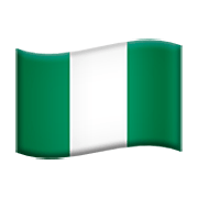 🇳🇬 Emoji Bandera: Nigeria en Apple iOS 11.2.