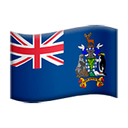 Emoji 🇬🇸 Bandiera: Georgia Del Sud E Sandwich Australi su Apple iOS 11.2.
